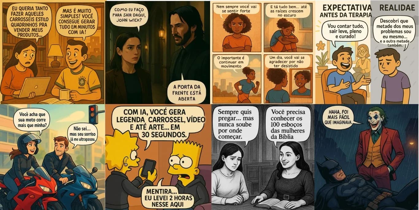 Przykłady viralowych karuzel